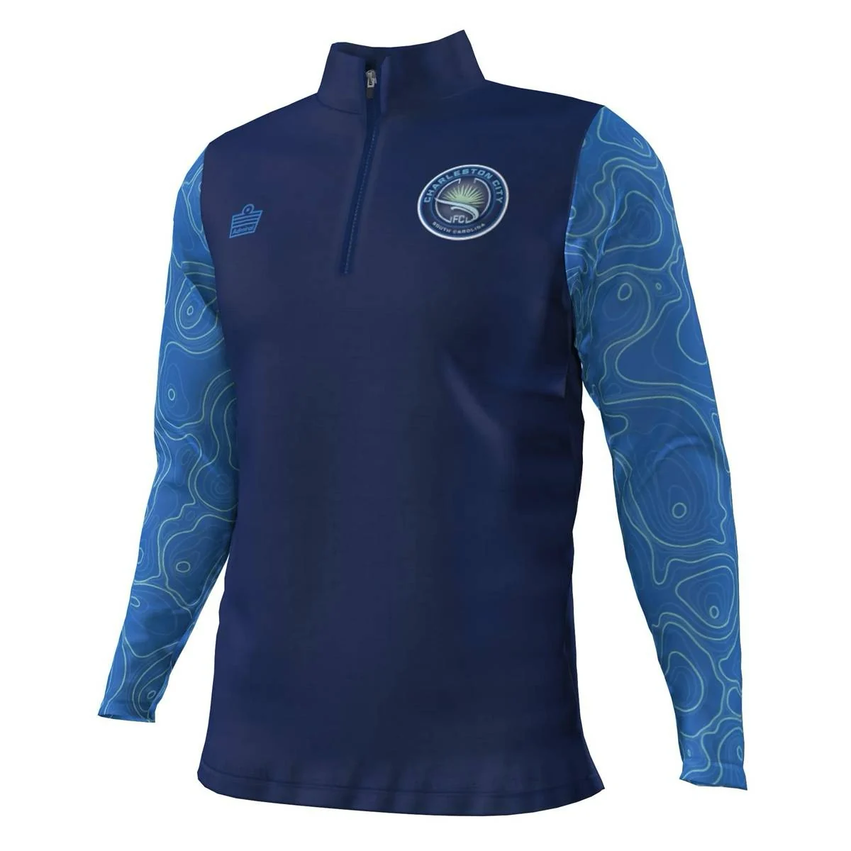 Charleston City FC navy quarter zip